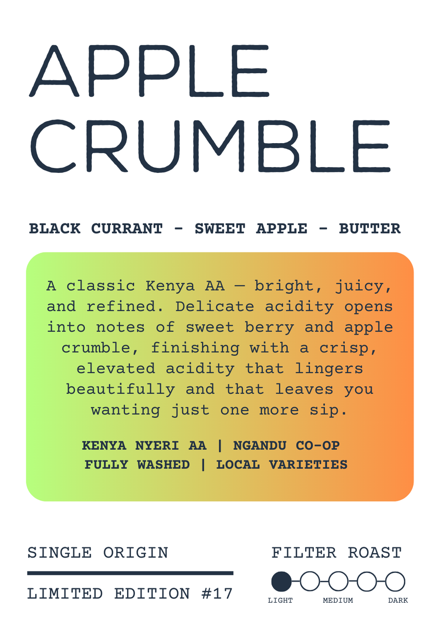 APPLE CRUMBLE
